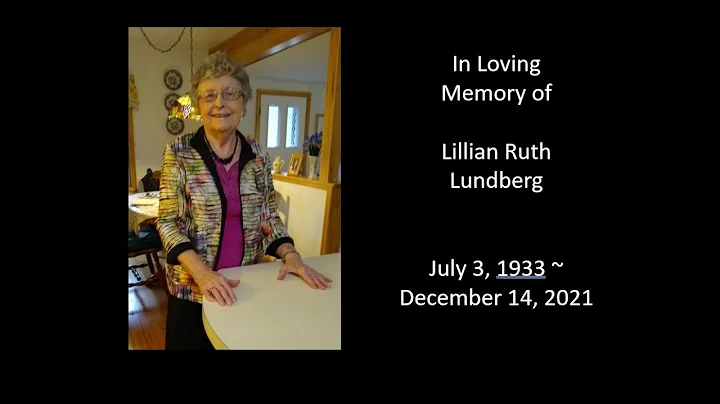 In Loving Memory of Lillian Ruth Lundberg