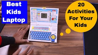 20 Activities & Games Fun Laptop Notebook Computer Toy For Kids | Full Paisa Wasul #KidsLaptop screenshot 5
