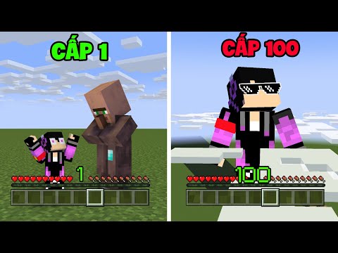 #1 Minecraft Sinh Tồn, Nhưng CÀNG NHIỀU KINH NGHIỆM MÌNH CÀNG LỚN !! Mới Nhất