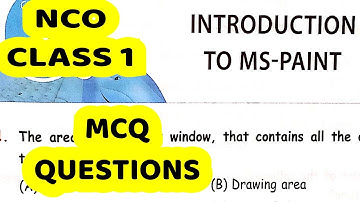 Introduction to MS- PAINT | NCO CLASS 1 | How to prepare for olympiads
