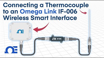 Connecting a Thermocouple to an Omega Link IF-006 Smart Interface