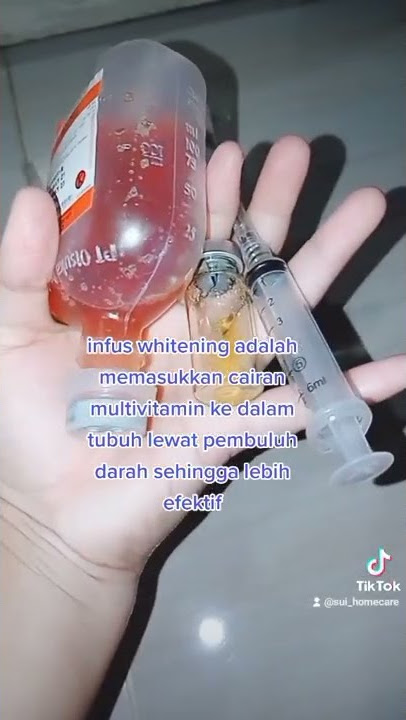 Manfaat infus whitening booster
