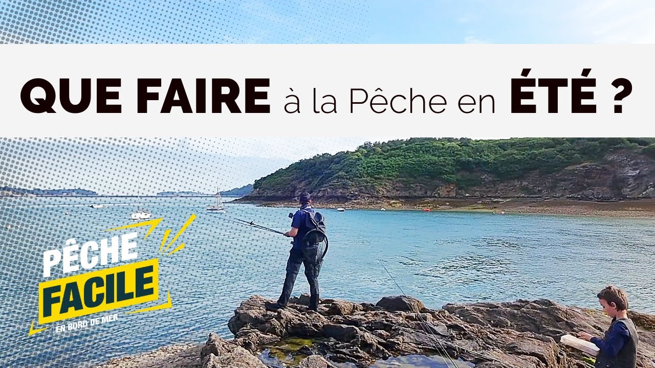 Que faire à la pêche en été ? | Astuces pour pêcher en juillet-août depuis le bord