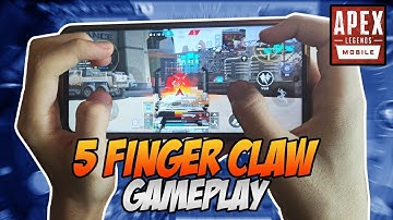 Apex legends mobile ♦️ Iphone 11 [ MAX GRAPHICS] | 5 Finger Claw Full Gyro Gameplay
