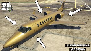 GTA 5 - Luxor Deluxe Airplane Location (PS3, PS4, Xbox360, XboxOne and PC)