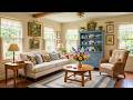 🌿 Early Summer Cottage Refresh with Linen, Wicker &amp; Garden Florals for a Loved Home