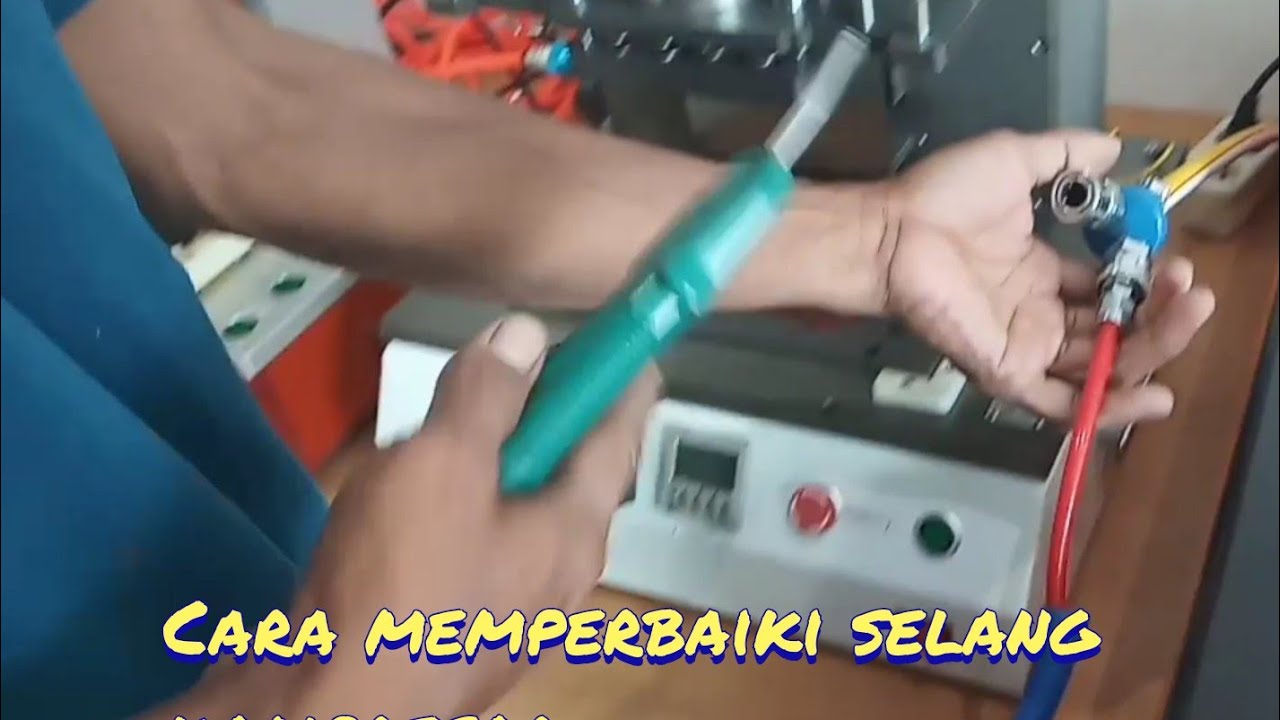 Cara memperbaiki selang kompresor