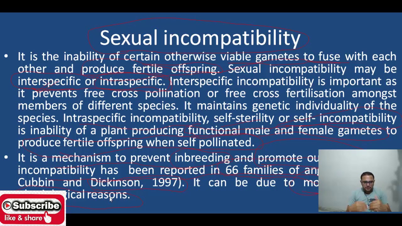 Class 12 Biology Sexual Incompatibility And Apomixiscbsehbseneet Youtube 