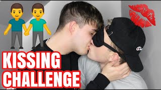 CHAPSTICK KISSING CHALLENGE WITH MY BOYFRIEND! w\/ Brandon Szczupaj