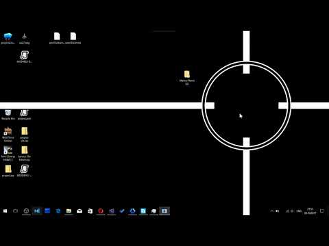 Mouse locator for windows test experiment demo