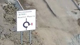 Aurs Road works Barrhead Dams Road 08.05.2026