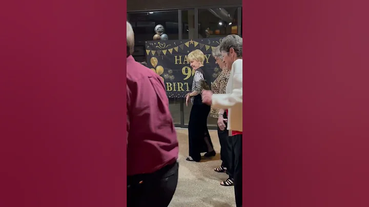 Mom and Nancy Line Dance