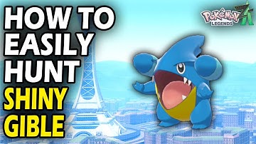 How to EASILY Shiny Hunt Gible in Pokemon Legends Z-A
