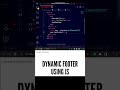 😎😎 PRO Dynamic Footer Using JavaScript! (New COOL Way) #shorts #javascript #programming #html