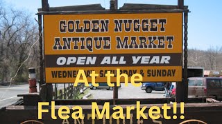 The Golden Nugget Antique Flea Market in Lambertville, NJ