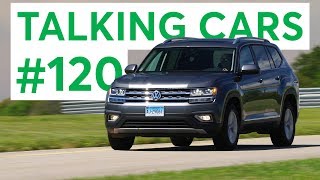 The 2018 Volkswagen Atlas, Tiguan & Viewer Questions | Talking Cars with Consumer Reports #120