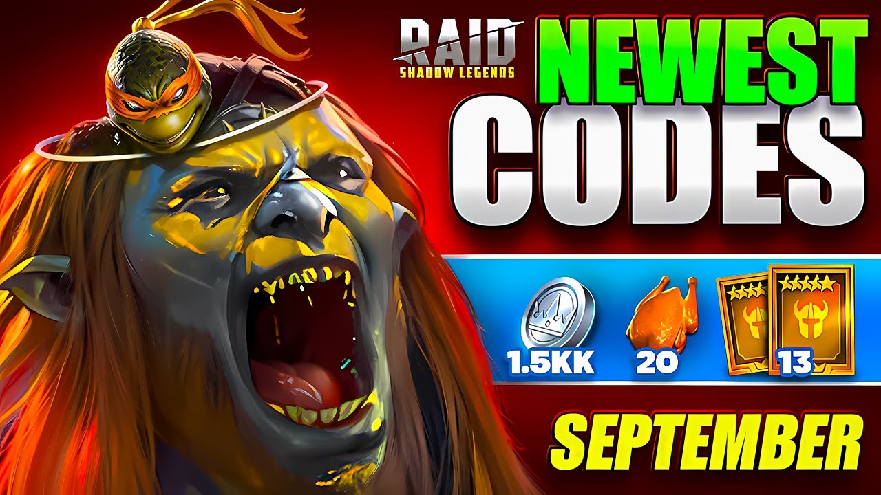 AUTUMN CODES FOR ALL🍂Raid Shadow Legends Promo Codes🍂September 2025 ...
