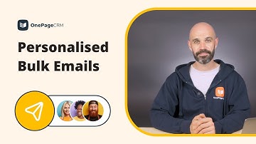 Send personalized BULK emails in a blast | CRM Email Integration