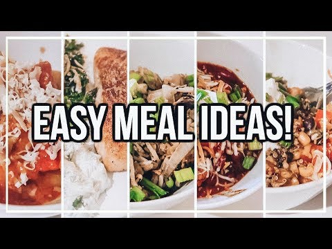 EASY 1 PERSON MEAL IDEAS! | Healthy Recipes for 1 Person