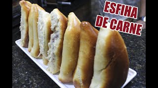 ESFIHA DE CARNE, MASSA PROFISSIONAL - A MAIS FÁCIL E SABOROSA - RECEITAS DO NANDO