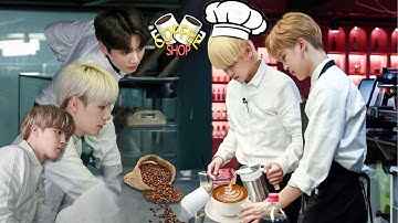 BTS coffee Shop  ☕️  // Hindi dub // run rp 45