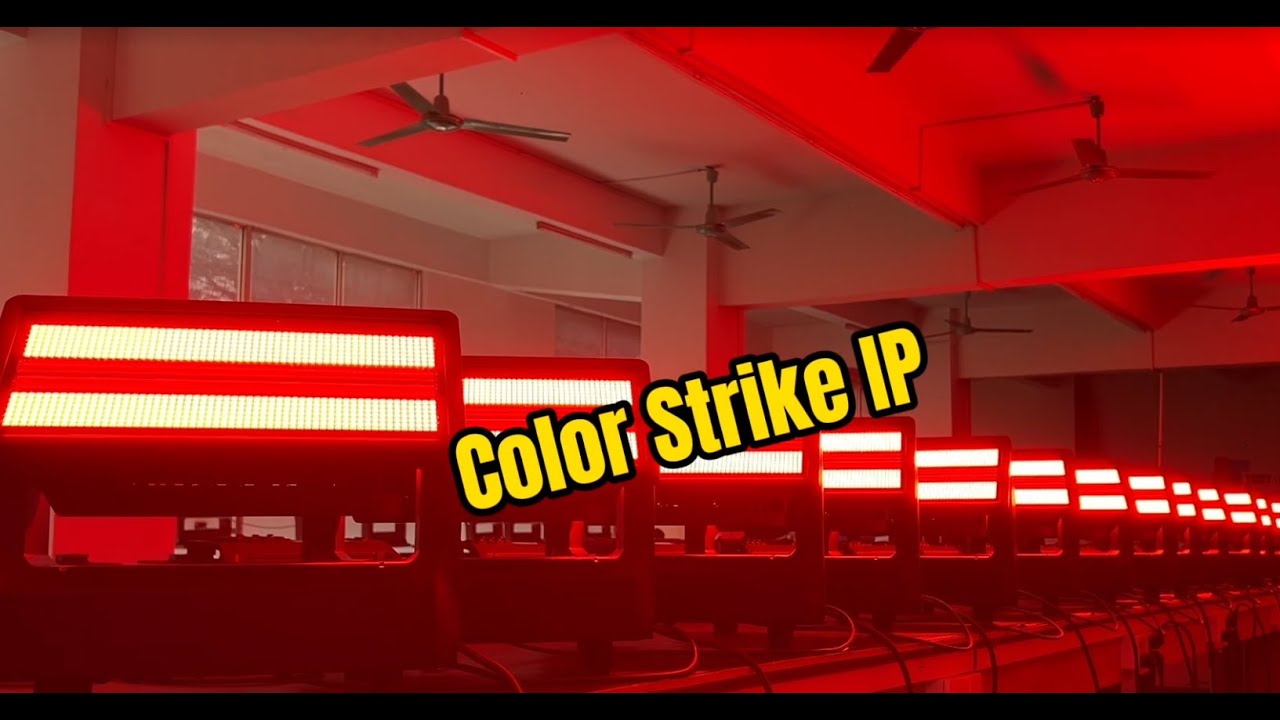 Outdoor Strobe Color Strike IP65 Moving Head Lighting