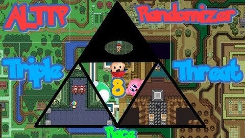 ALTTP Randomizer Triple Threat Race Part 8: More Useful then the Lamp? NOTHING!