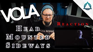 DRUMMER REACTS to VOLA - Head Mounted Sideways | (Reaction)