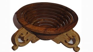 Scroll Saw Projects - Concentric Ring Bowl Scroll Saw Projects - Concentric Ring Bowl Checkout my website - www.planetbmp.com.