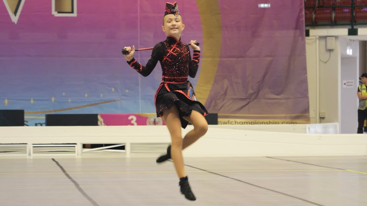 Majorettes * ELLA Malacky* - solo BATON cadets - XX European Majorette Championship - Monza 2025