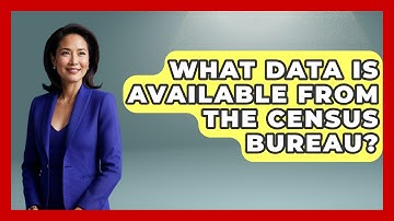 What Data Is Available From The Census Bureau? - Demographic Data Answers