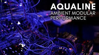 'Aqualine' Ambient Modular Performance (CS-L, Plaits, NerdSeq, Morphagene, Virus)