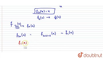 For ` x in R , x ne0, 1, ` let `f_(0)(x)=(1)/(1-x) and f_(n+1)(x)=f_(0)(f_(n)(x)),n=0,1,2….