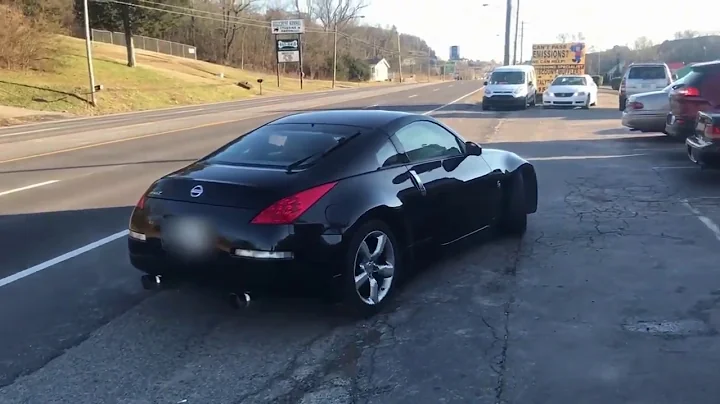 2007 Nissan 350z w/ Invidia Cat-Back DUAL Exhaust System