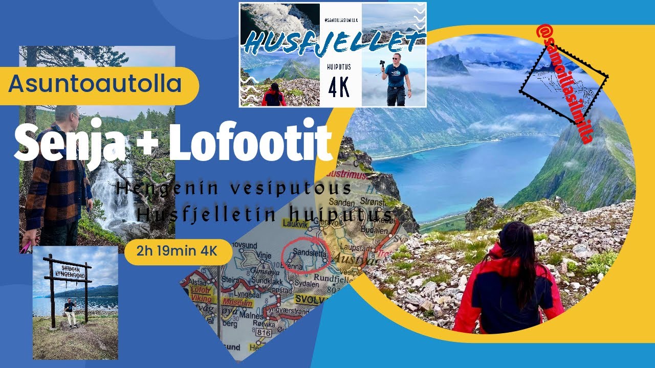 Asuntoautoreissulla Senjalla ja Lofooteilla 2023, 4K