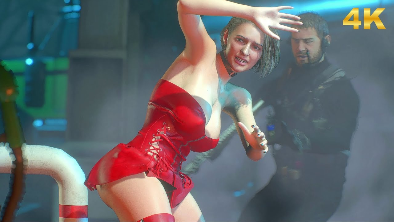 jill valentine red dress Resident Evil 3 | Jill Valentine | Mini Dress Red 4K