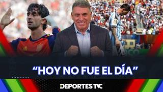 Luis Fernando Suárez analyzes why Argentina lost to Spain