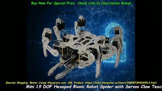 DIY Hexapod Robot Spider: Nano Arduino Bionic Beast!