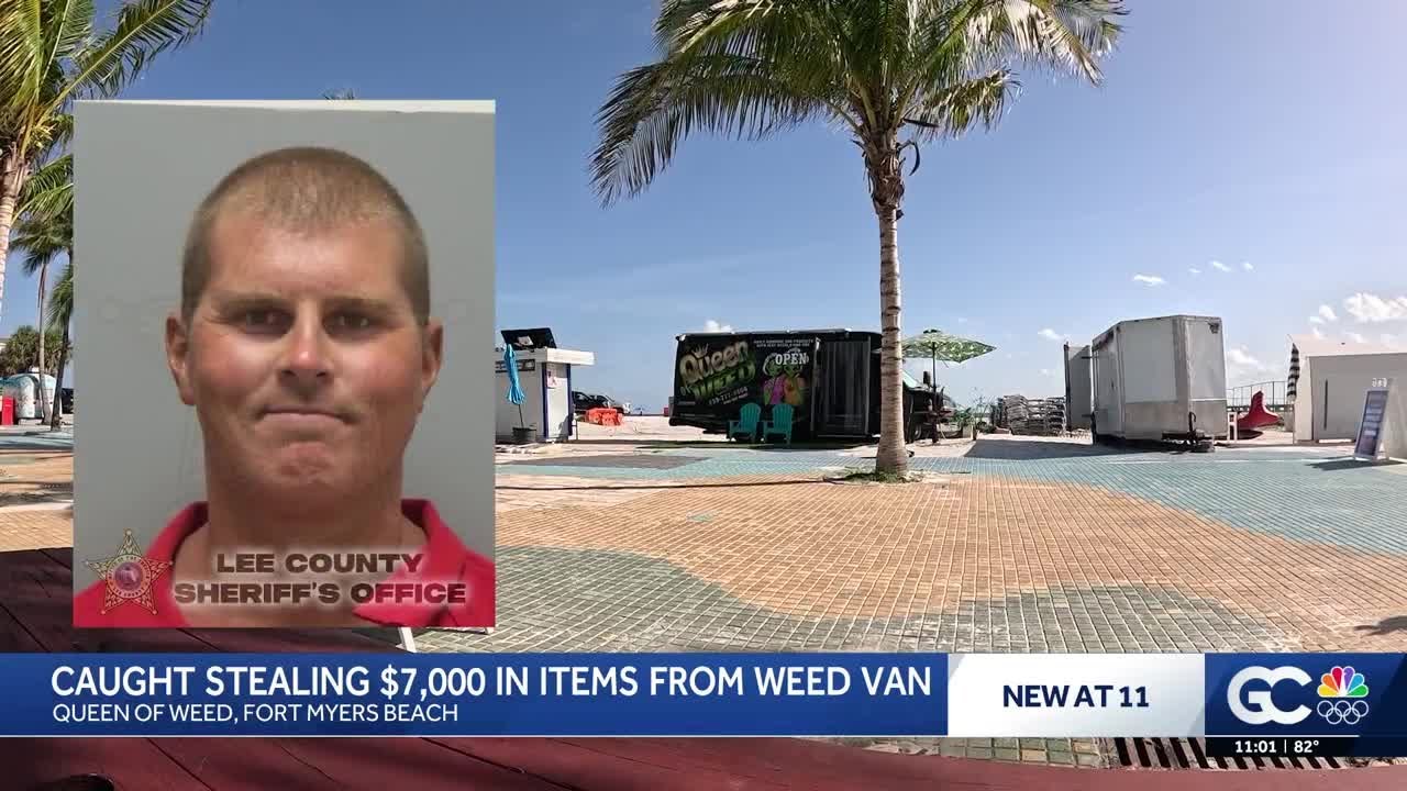 Man accused of stealing $7K worth of items from mobile weed van on Fort ...