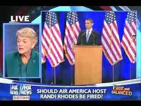 Geraldine Ferraro: Randi Rhodes Should Be Fired!