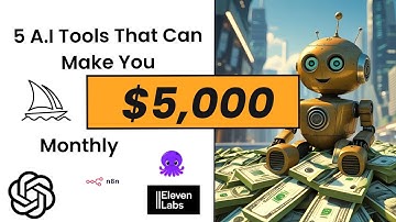 5 AI Tools That Make $5,000 a Month and How
