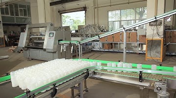 Full automatic barreled wet wipes canister wipes making machine production lines
