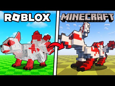 😱 ПЕРЕНЁС ВСЕХ ПИТОМЦЕВ из Grow a Garden в МАЙНКРАФТ / ROBLOX