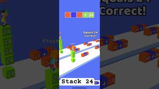 Stack 24 count masters #mathgames  #gameplay screenshot 2