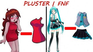 Friday Night Funkin | FNF Girlfriend - Clothes = ❓ | FNF Hatsune Miku - Clothes = ❓ | FNF Animation