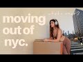 vlog: why I&#39;m leaving new york after 8 years