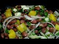 Салат без майонеза за 3 минуты. Быстро и вкусно!