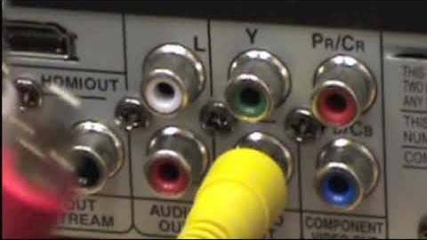 [English] Blu-Ray Player via Audio/Video Cables