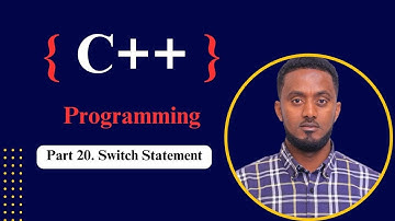 Part 20. Switch Statement in C++ Programming || Exit Exam Course.