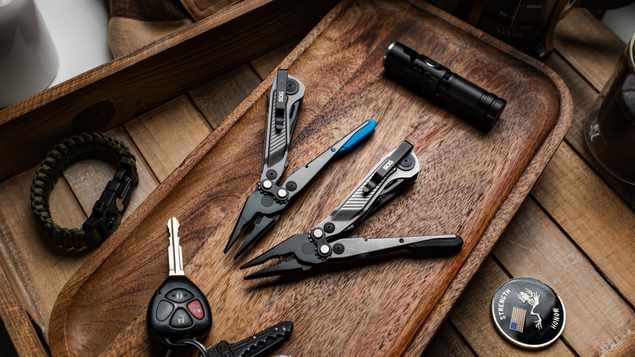 Flash MT - Urban Gray + Cyan | Daily Multi-Tool